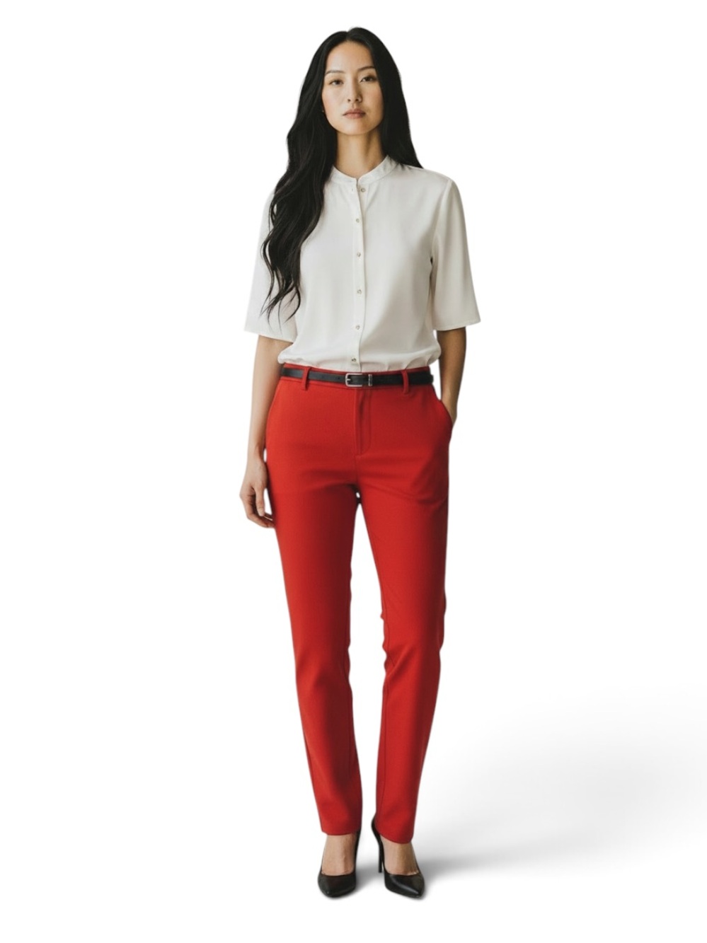 The Limited Red Tapered Pants Size 8 Women’s